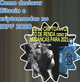 Declarar ganhos criptomoedas Real brasileiro